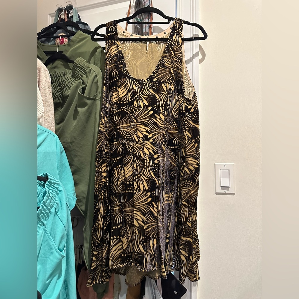 FreePeople velvet dress